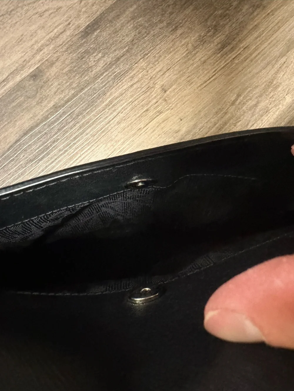 Michael Kors Ava Black Studded Satchel